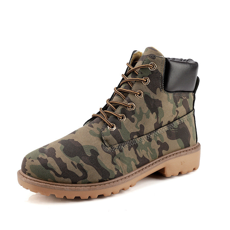 Bottes de neige à haut niveau tendance