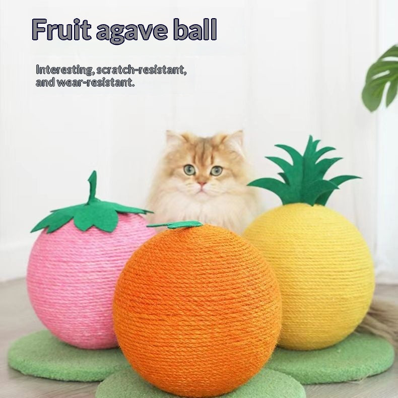 Fruit-shaped farm animal toy