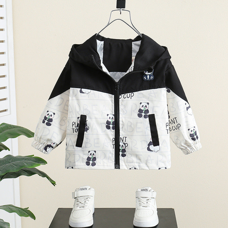 Manteau de garçon Printemps et Veste à capuche d'automne