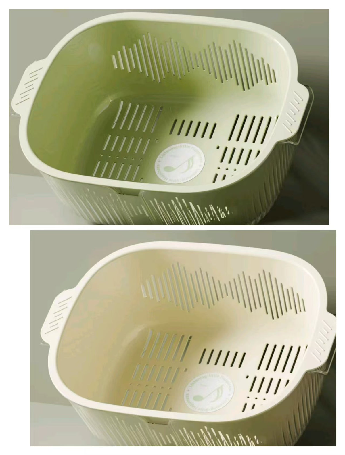 Panier d'égouttage multi-usages - pièce couleur 4L-PP-1