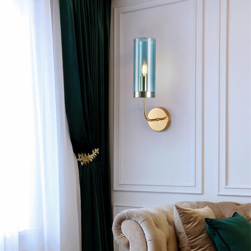 Lumière postmoderne Luxury Living Room Lampe murale d'entrée de chambre créative unique