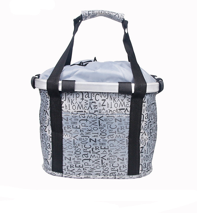 Sac de panier pliant en aluminium en alliage de mode