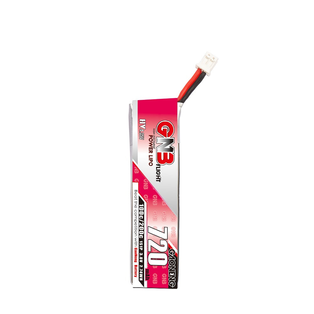 Haute énergie GNB 720MAH 1S 38V HVTinyHawk S II intérieur Hollow Cup Batterie au lithium