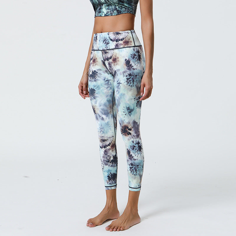 Leggings de yoga imprimés pour femmes