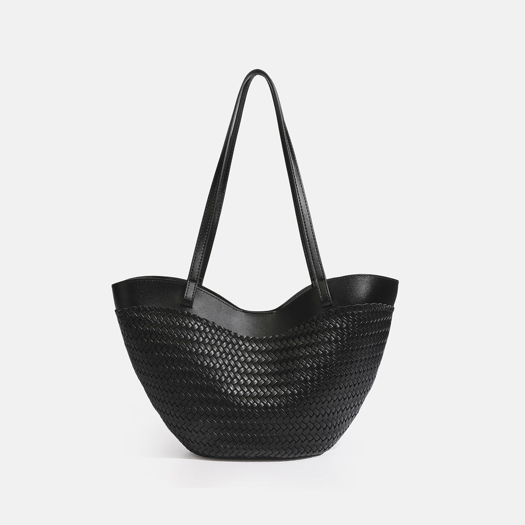 Sac de panier tissé occasionnel