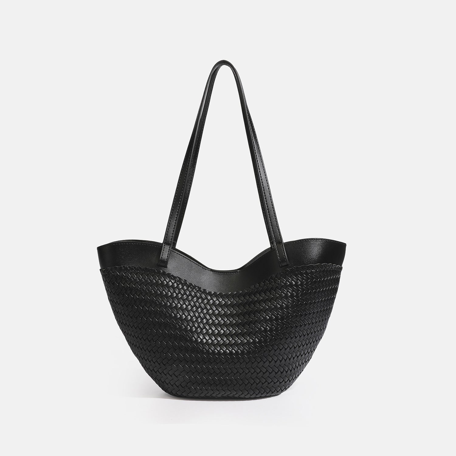 Sac de panier tissé occasionnel
