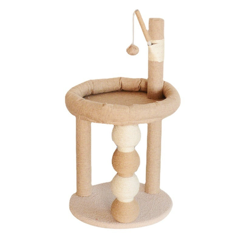 Arbre de chat sisal tout-en-un qui n'enlève pas
