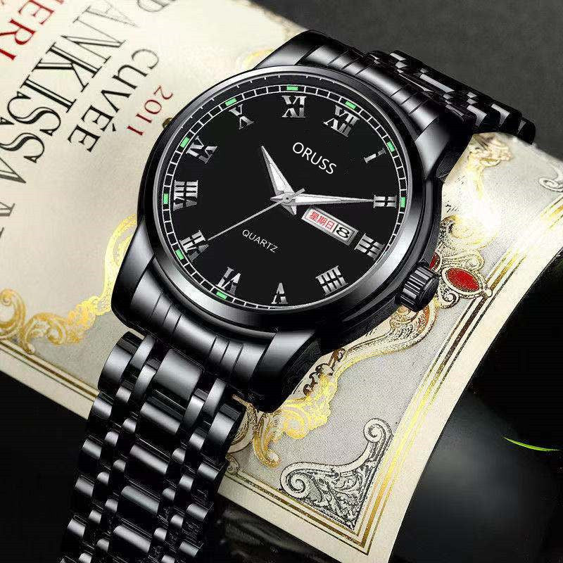Montre mécanique automatique pour hommes Montre lumineuse étanche