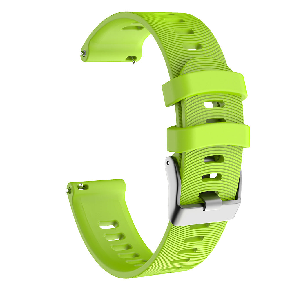 Modèle universel d'eau Pattern horizontal bicolore Bracelet de boucle en silicone