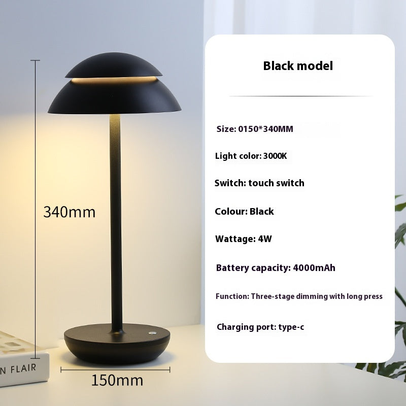 Nordic Minimalism Lampe de table Moderne Creative Living Room Bedside Study Studio Outdoor Repos