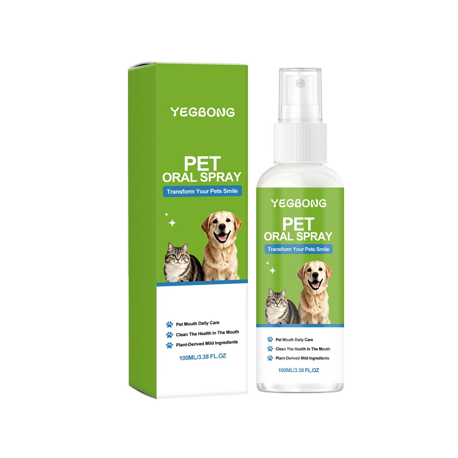 Spray oral pour animaux de compagnie