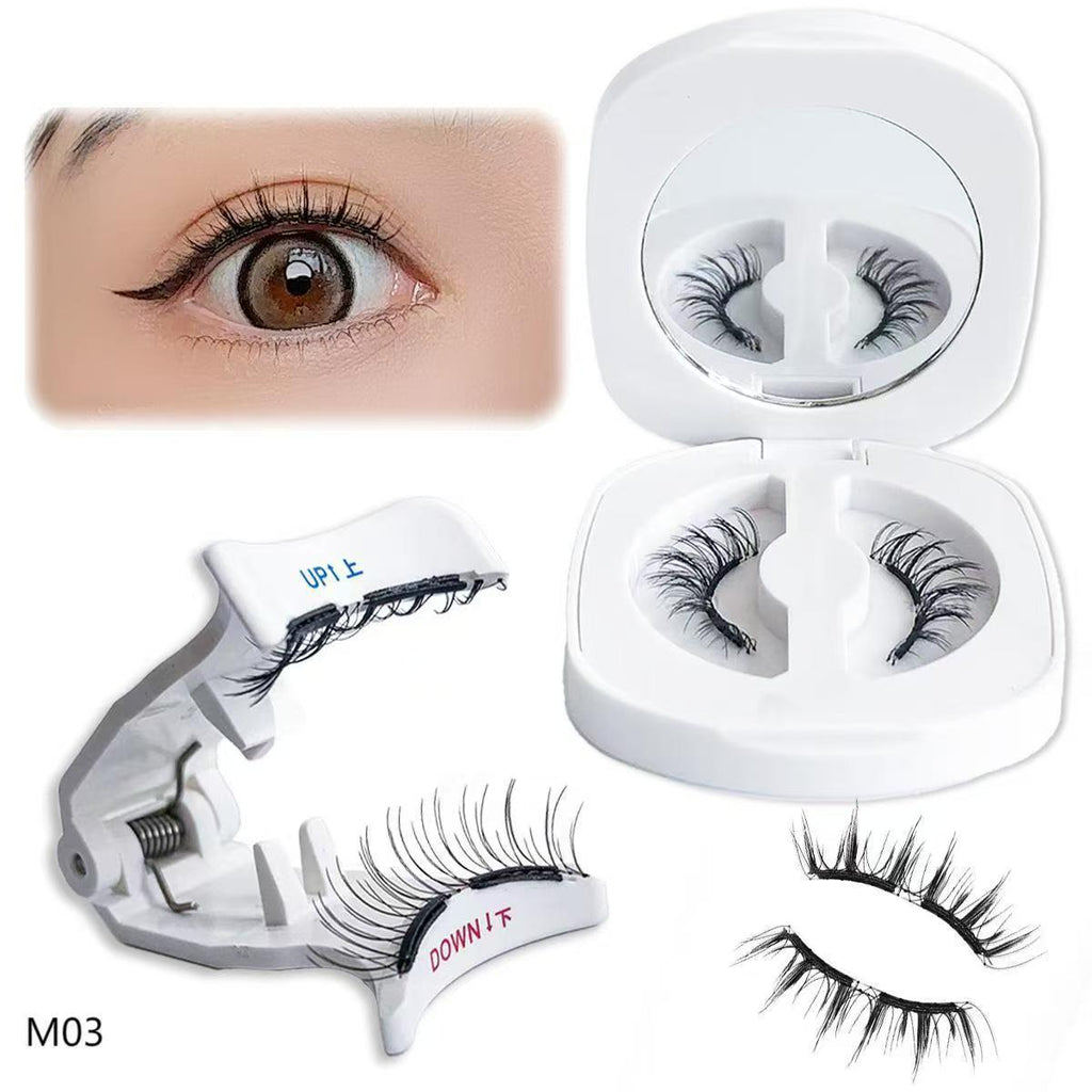 Faux cils magnétiques doux de style quantique