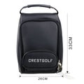 Sac de chaussures de golf pour hommes PU Dust-Proof Storage Organizer Zippered Bag Dust-Proof Storage Orga