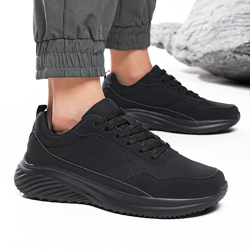 Casual Black Soft Autumn Running Shoes