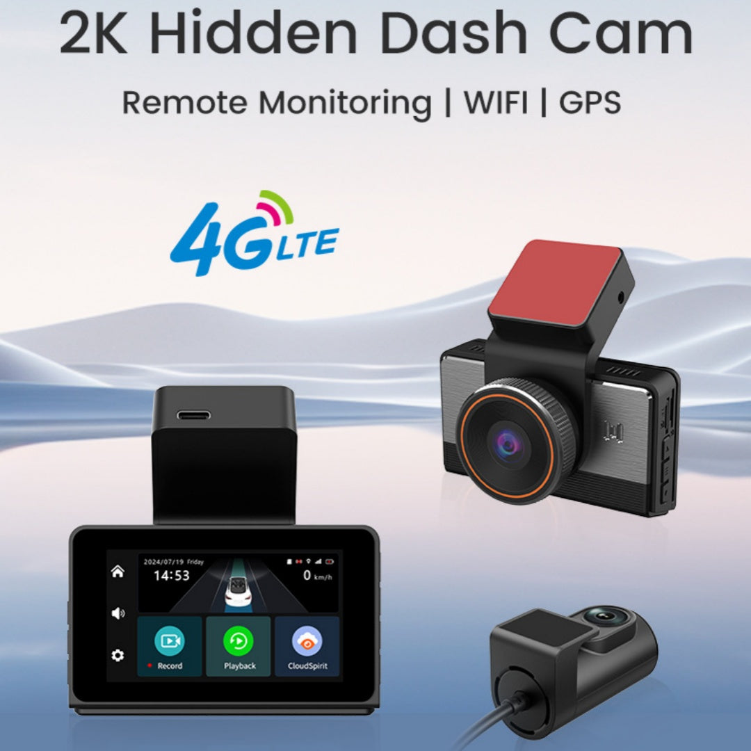 2K HD Wi-Fi Rear View Camera HD Dash Cam
