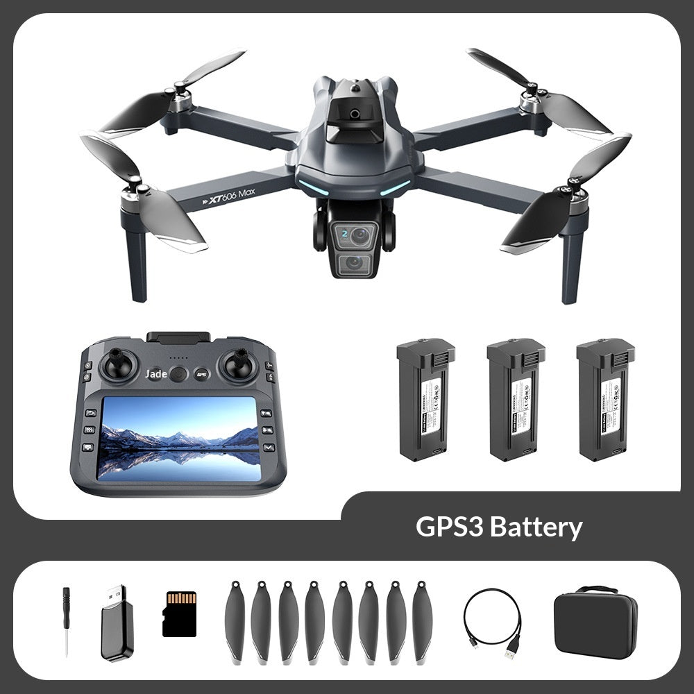 Grand écran Photographie aérienne Télécommande Airplane Toy Quadcopter