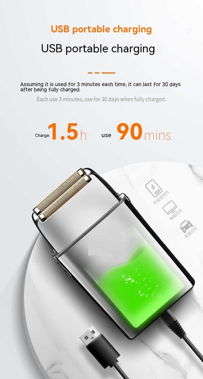 Électrique alternatif USB Rasoir rechargeable