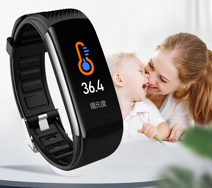 Pedomètre d'exercice Surveillance de la santé Bracelet intelligent