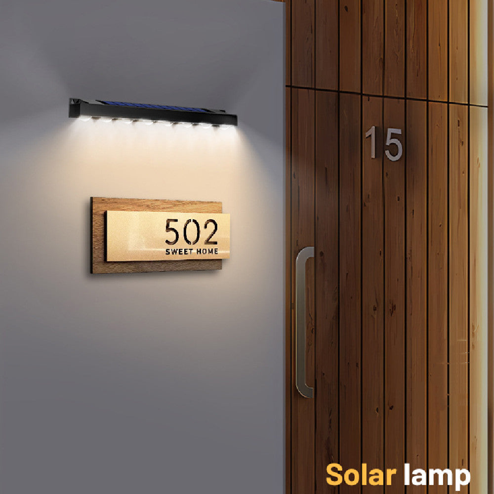 Panneau d'affichage solaire extérieur