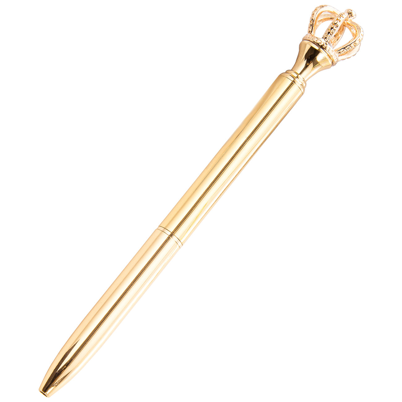 Crown Band Diamond Metal Ballpoint Pen Scepter Metal Pen Mode Pen