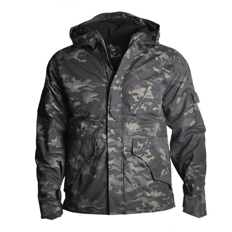 Veste Outdoor Tactical Camouflage rembourrée coupe-vent