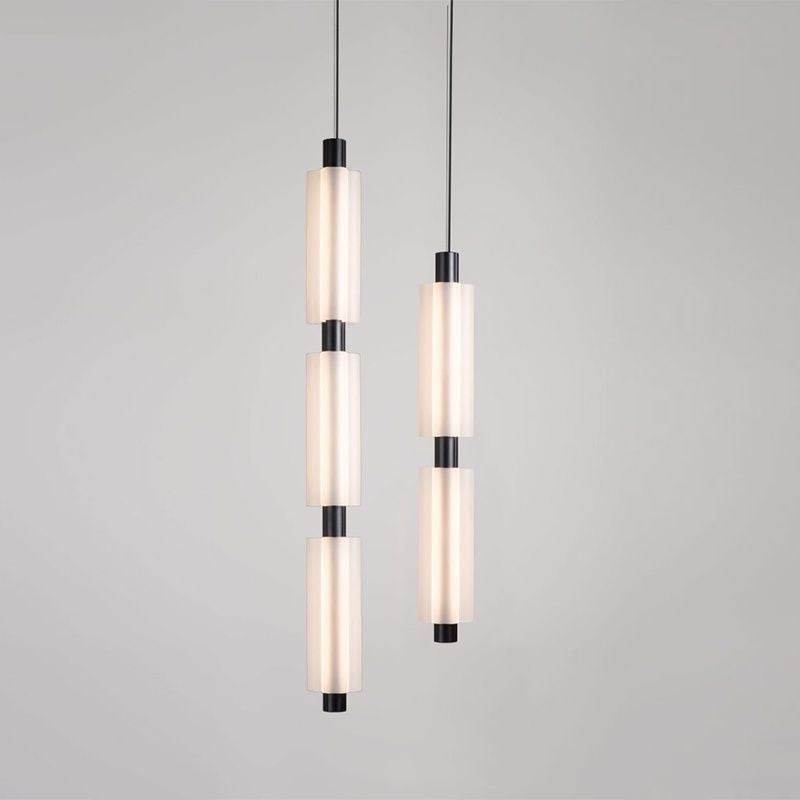 Lampe pendentif côté lit acrylique postmoderne