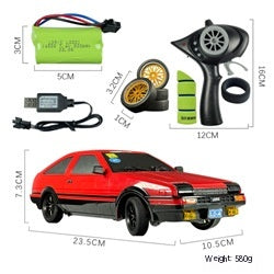 118 24g Mazda FC Drift Télécommande Voiture