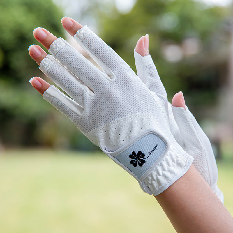 Gants de golf pour femmes antidérapants respirants