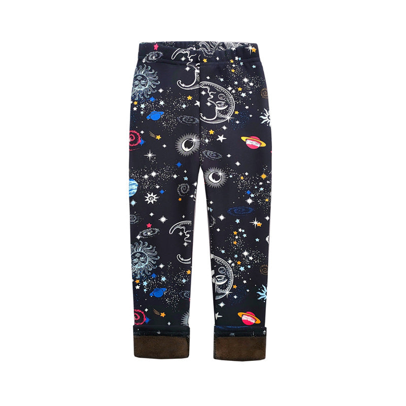 Leggings thermiques pour filles