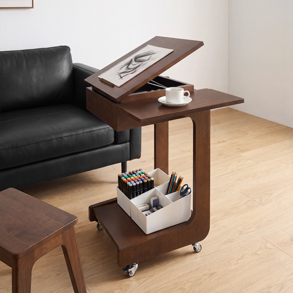 Table d'extrémité en bois massif C
