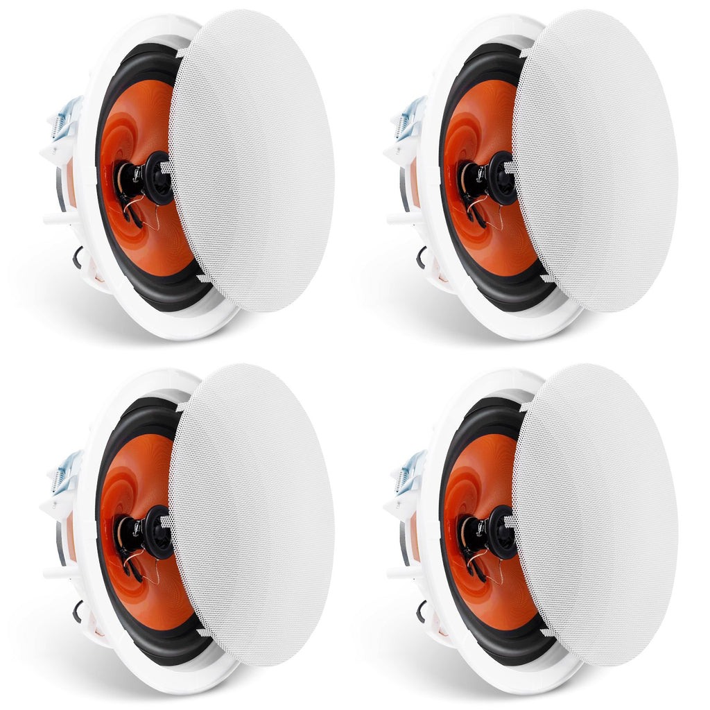 4 PC 8 pouces dans les haut-parleurs de plafond