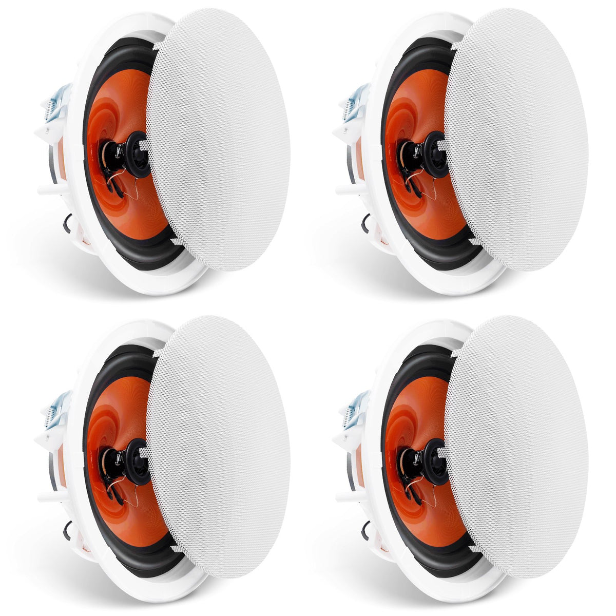 4 PC 8 pouces dans les haut-parleurs de plafond