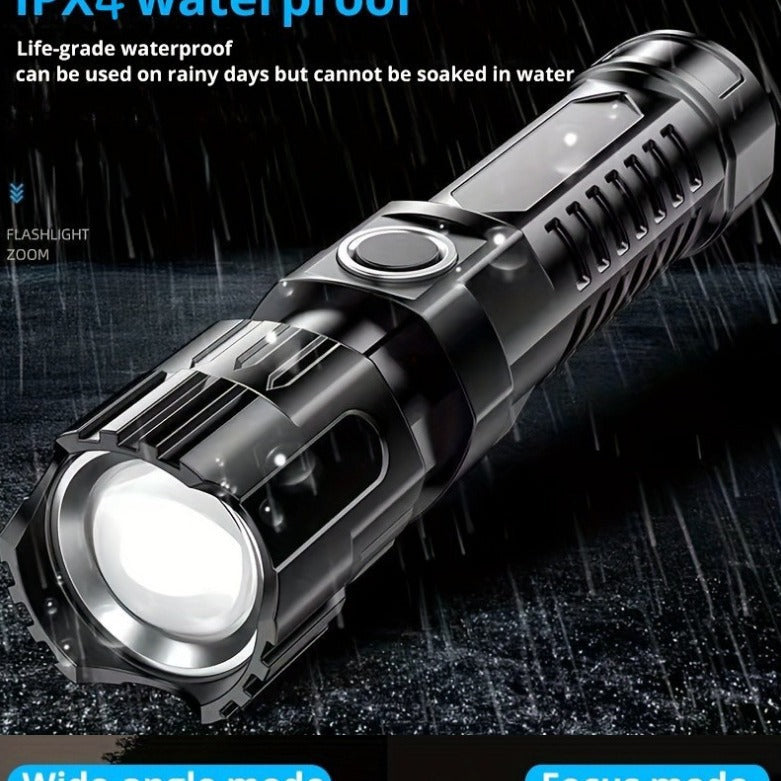 ABS long-range high-intensity flashlight