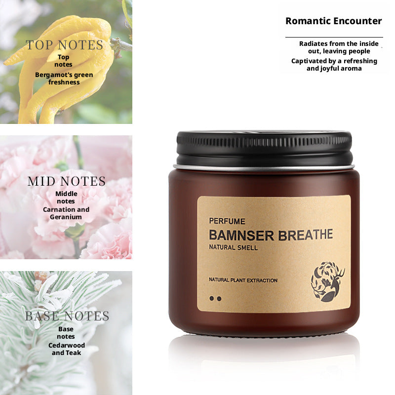 Ablation d'odeur baume-romantique solide rencontre parfum-brun-230g-1 pièce