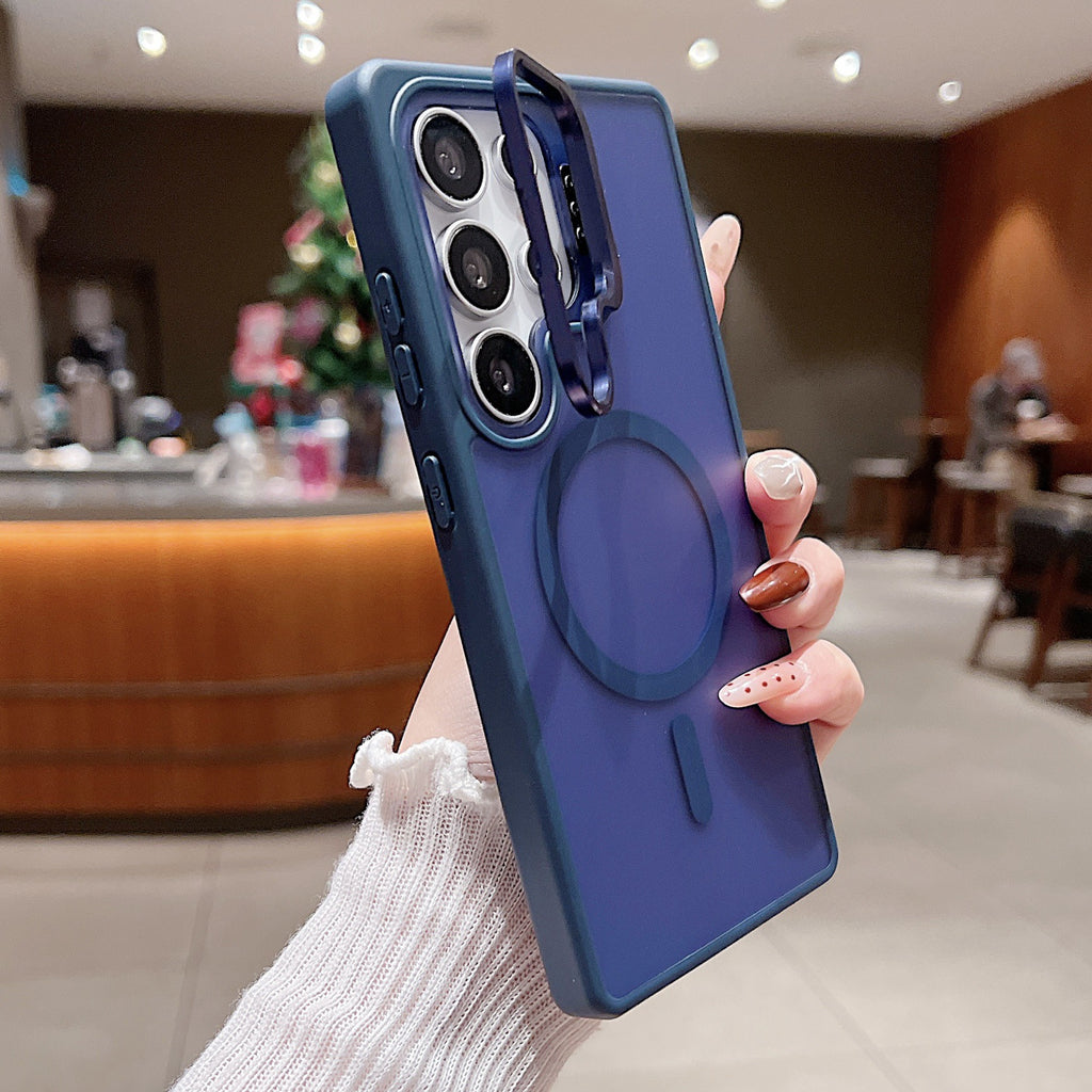 Couverture de protection anti-chute Cas de téléphone à aspiration magnétique