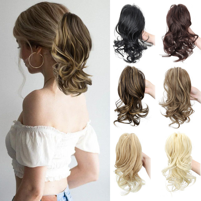 Haut Cranium Can Tie Ponytail épingle à cheveux arrière Tête de requin Clip Ponytail Braid