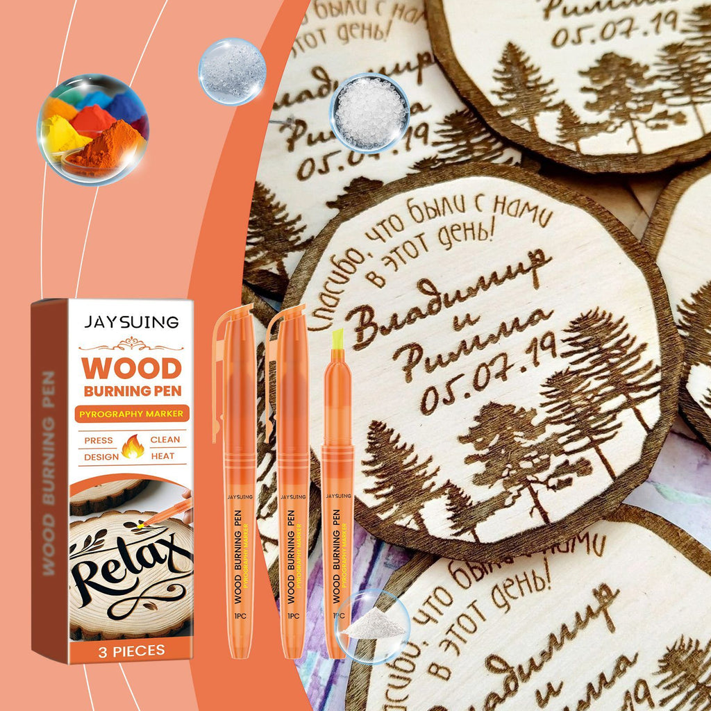 JAYSUING Wood Burning Craft Marker Set