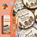 JAYSUING Wood Burning Craft Marker Set