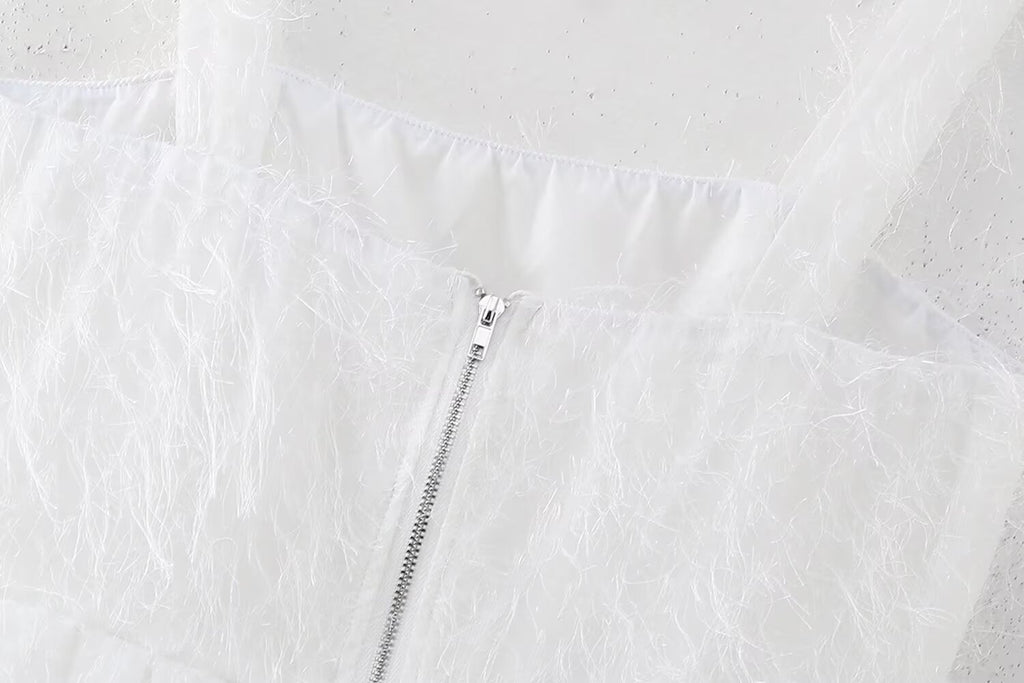 Robe sans manches pour femme