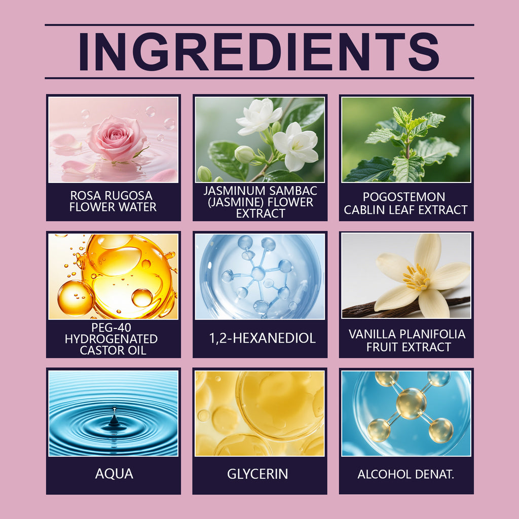 Huile de fragrance pour les femmes