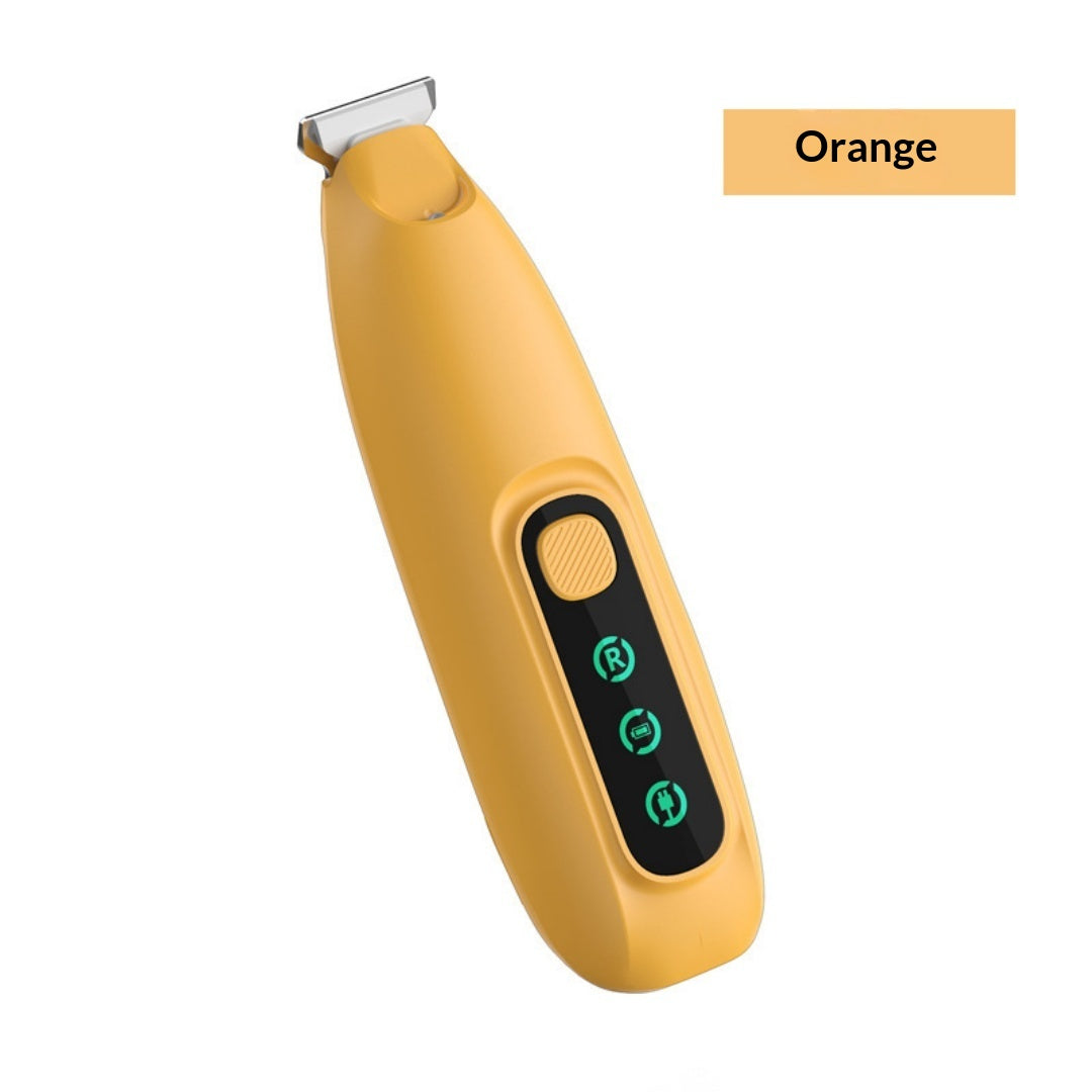 Clipper rechargeable pour animaux de compagnie avec lumière LED