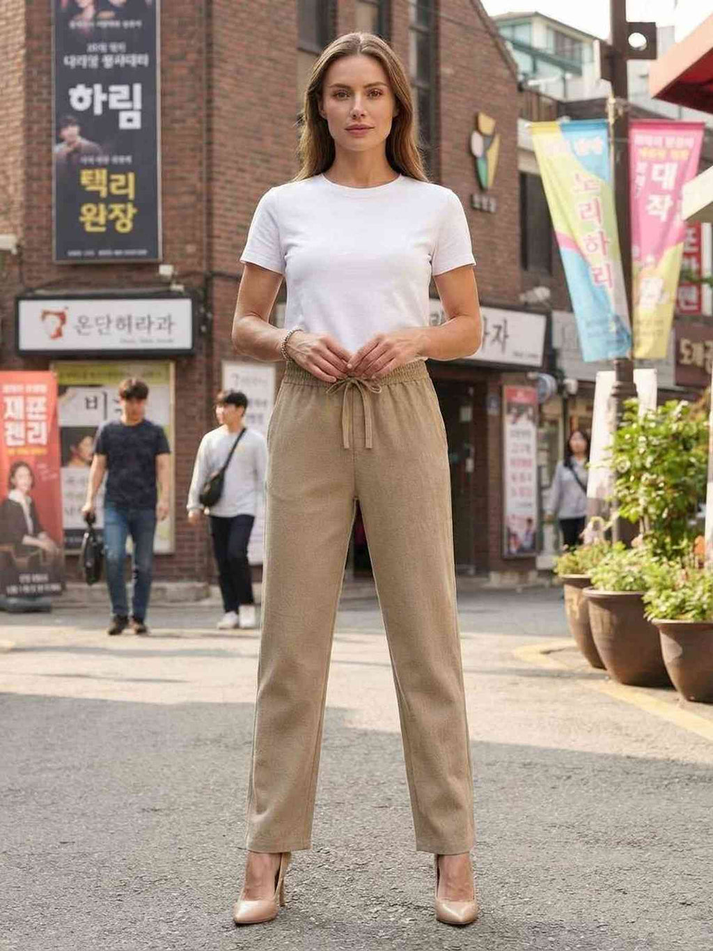 Ladies Long Pants