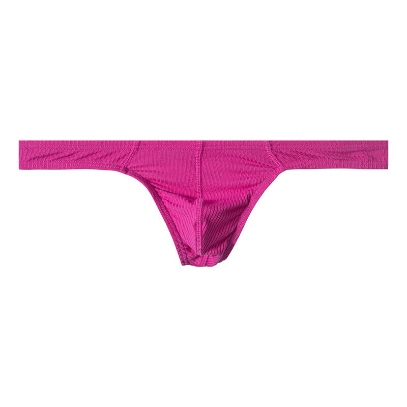 Pantalons à taille basse Solid Color Sexy Pantalons en T Sexy Bikini Triangle Modal
