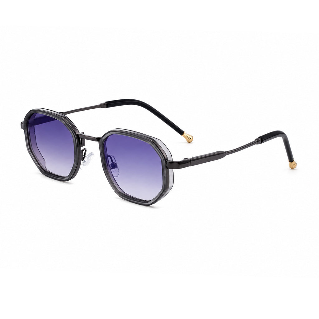 Lunettes de soleil européennes et américaines Fashion Square Frame