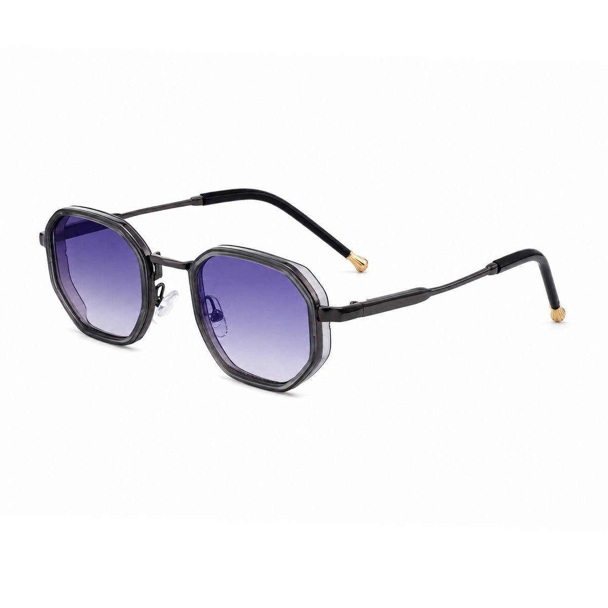 Lunettes de soleil européennes et américaines Fashion Square Frame