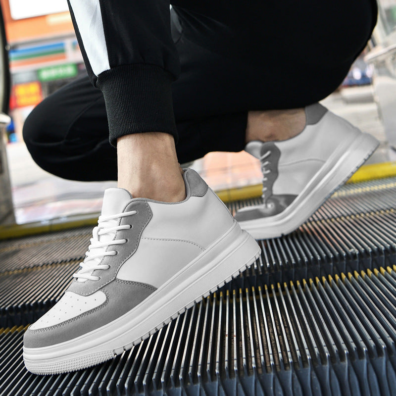 Hommes Casual style coréen Bas-top Blanc Sneakers