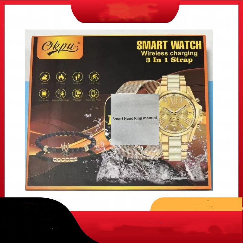 D68 Smart Watch Surveillance de la santé Bluetooth Appel