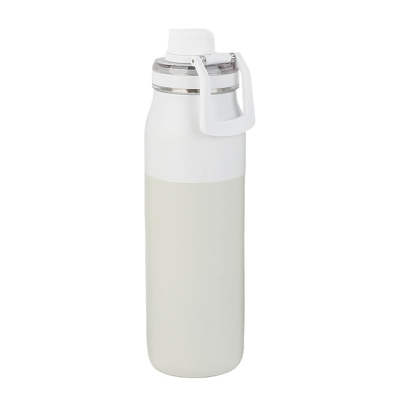 Bouteille d'eau portable à grande capacité en acier inoxydable 304