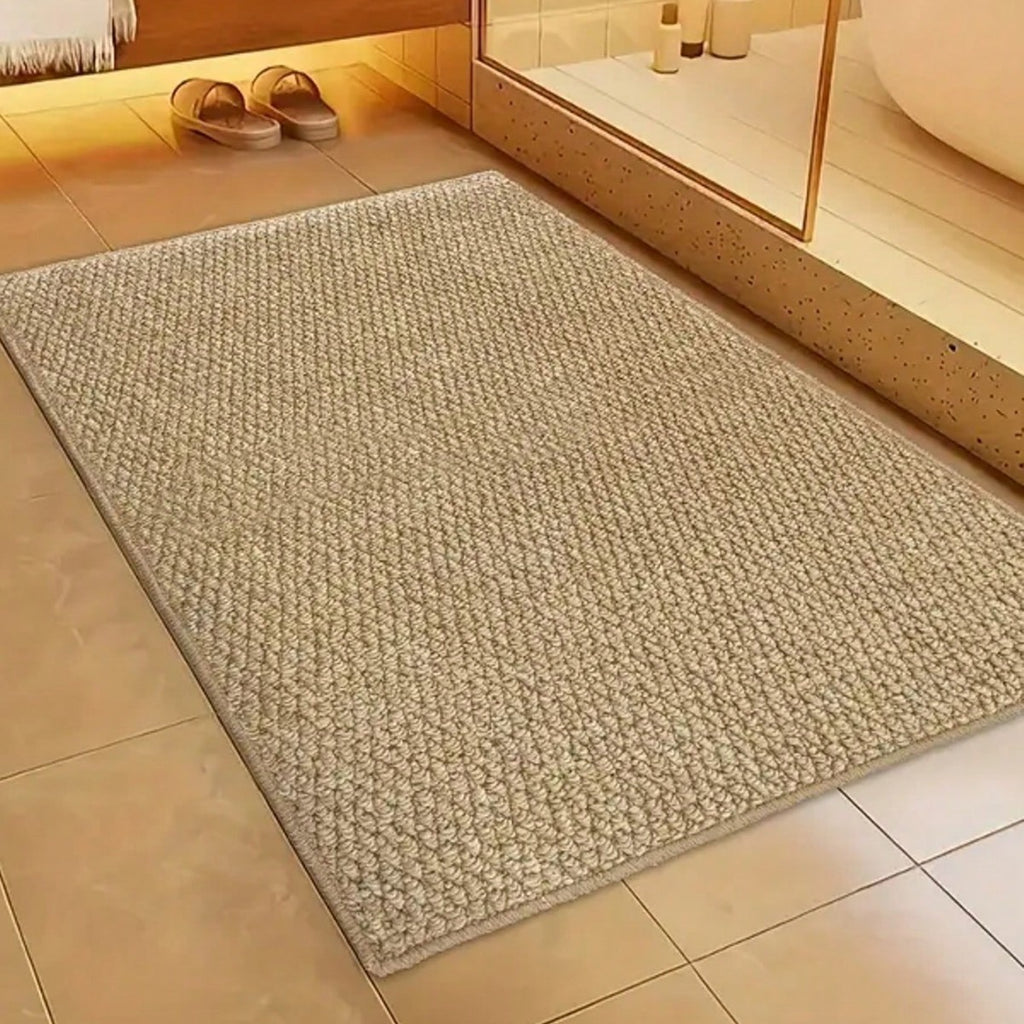 Le chanvre comme le tapis de porte de la preuve de chat de rouille pour l'entrée stain résistant facile à nettoyer et non Sli