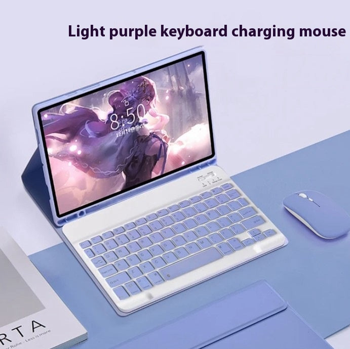Housse de protection en cuir de cache-clavier Bluetooth